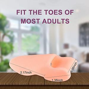 Подушечки для защиты косточки Promifun с разделителем для большого пальца, 10 шт synthetic.ua - Фото 1