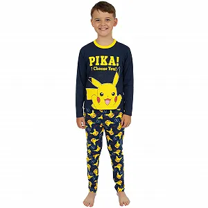 Пижама Pokemon Pikachu I Choose You Длинная, Детская synthetic.ua - Фото 1