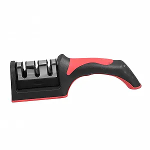 Точилка для ножів та стамесок ручна металева з нержавіючої сталі - Фото 1