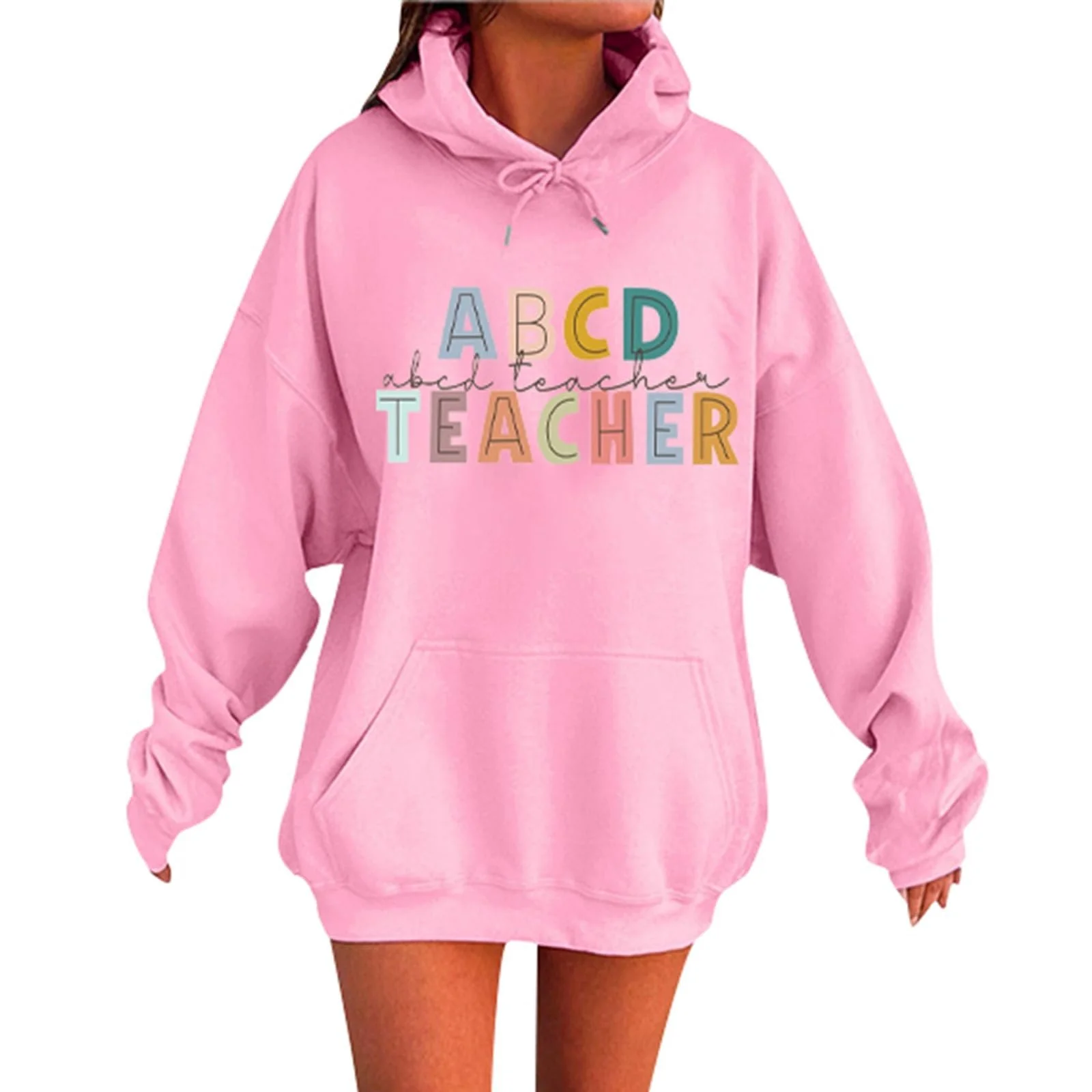 Базовая Женская Y2K Куртка с капюшоном 90-х E-Girl Топы Худи Oversize Пуловер С Капюшоном Милая Толстовка Девушка/Подростки Свитшот Куртка Шнурок Для Спорта Зала Атлетика Унисекс Мода Тренд Ретро Свободный, фото №1