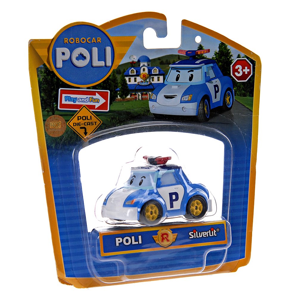 Игрушка Royco Robocar Poli (литой металл, не трансформер), фото №5 Игрушка Royco Robocar Poli (литой металл, не трансформер), фото №5