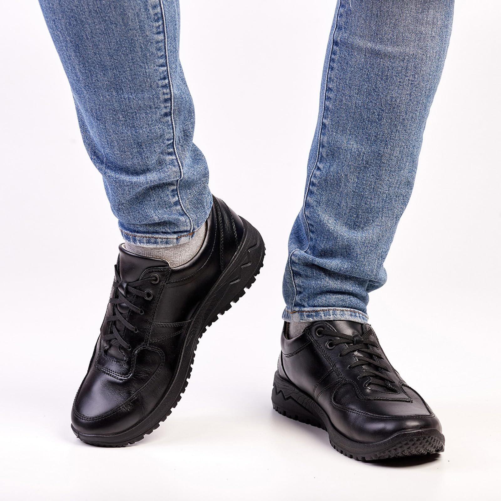 Кроссовки мужские Nordan Original кожаные, фото №7