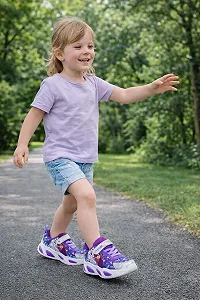 Кроссовки Disney Frozen Elsa и Anna Фиолетовый, размер 24-30 synthetic.ua - Фото 1