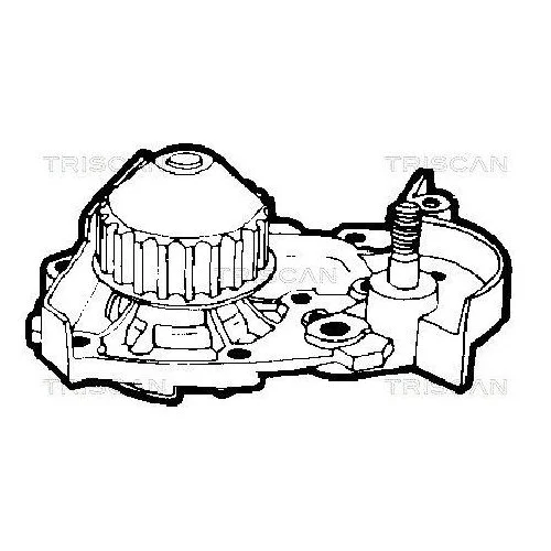 Водяний насос охолодження двигуна TRISCAN 8600 25876 для RENAULT, фото №2