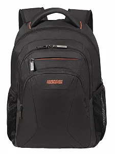 Рюкзак для ноутбука American Tourister AT Work 13.3-14.1 дюйма 46 см 20.5 л Черный/Оранжевый - Фото 1