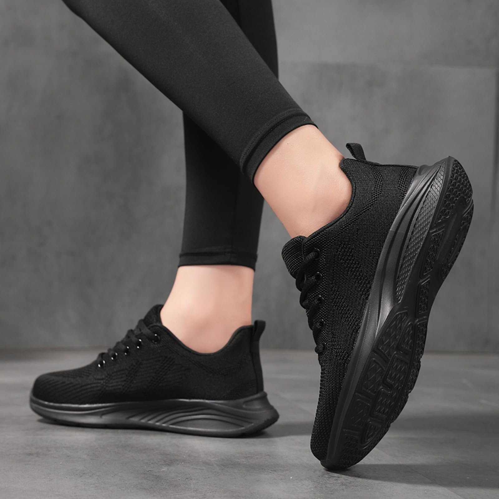 Кросівки SRZYMJ Чорний, фото №5