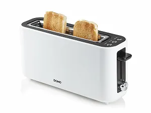 Тостер DOMO DO962T 2 скибочки тосту 3 функціональні кнопки 980 Вт - Фото 1