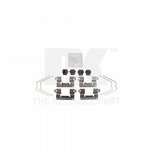 Монтажный комплект тормозных колодок NK 7934897 для, передний мост - Фото 1