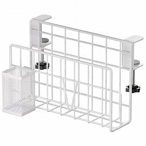 Вертикальная подставка для ноутбука с держателем для ручек THYGIFTREE Desk Side Storage, Белая synthetic.ua - Фото 1