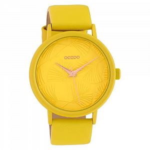 Купить Женские часы Oozoo Кожаный ремешок 42 мм Листья гинкго Циферблат Однотонный - Фото 1 Женские часы Oozoo Кожаный ремешок 42 мм Листья гинкго Циферблат Однотонный - Фото 1