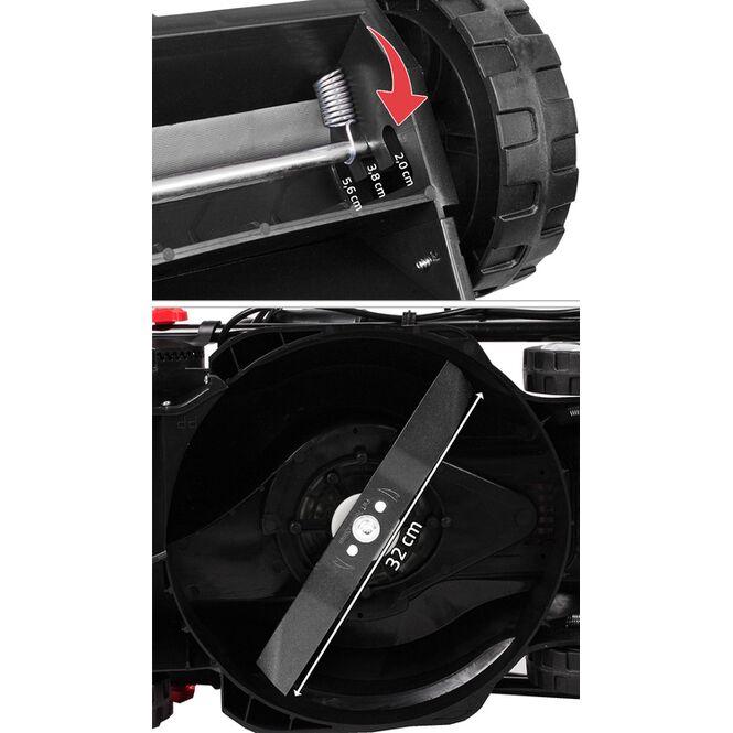 Электрическая газонокосилка Maltec 2100 Вт Turbo Eco 30L, фото №6