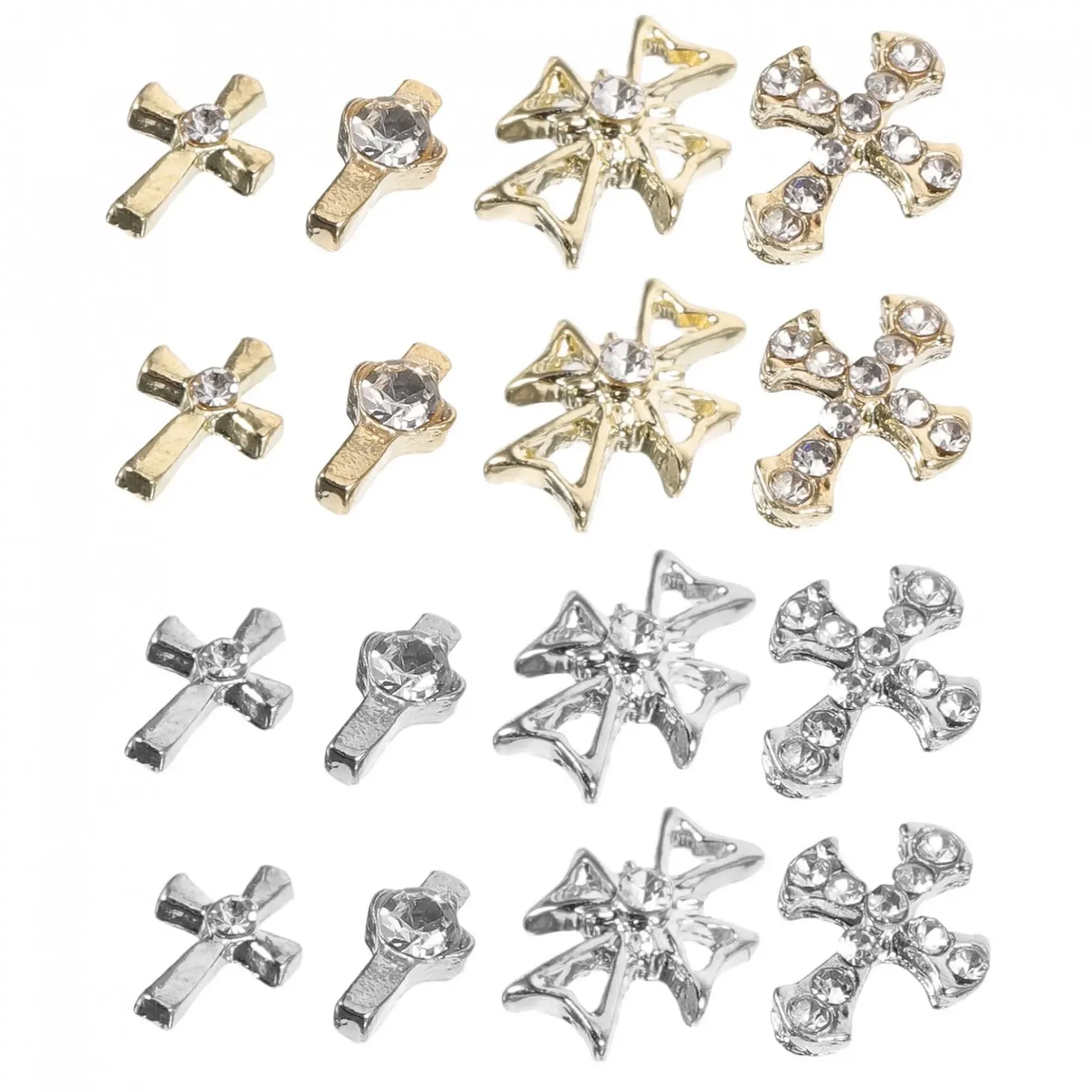 Прикраса для манікюру Хрест, 80 шт, фото №1