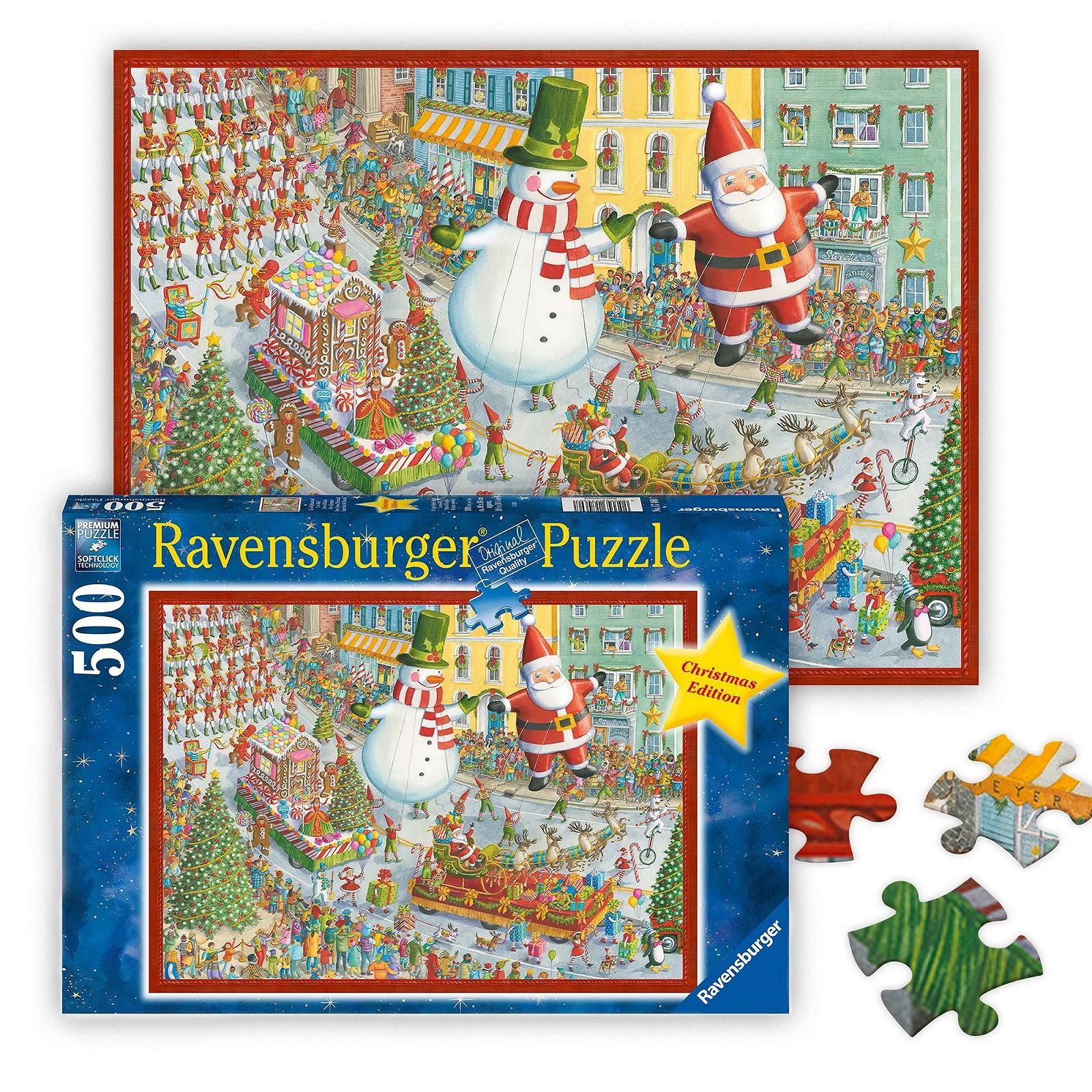 Пазл Ravensburger Here Comes Christmas! 500 деталей, фото №1