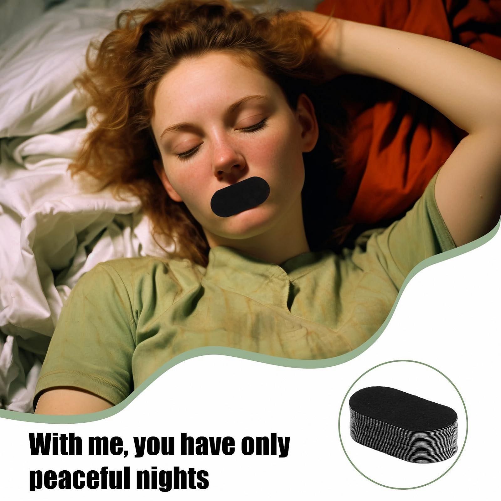 Смужки для рота, 30 шт. Пластирі для рота проти хропіння для оптимального дихання. Підходить для чоловіків і жінок, фото №5