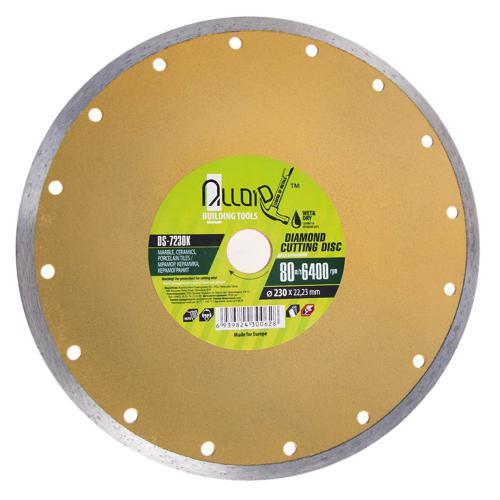 Alloid Диск діамантний відрізання з сплошною кутом 230 мм (DS-7230К), фото №6 Alloid Диск діамантний відрізання з сплошною кутом 230 мм (DS-7230К), фото №6