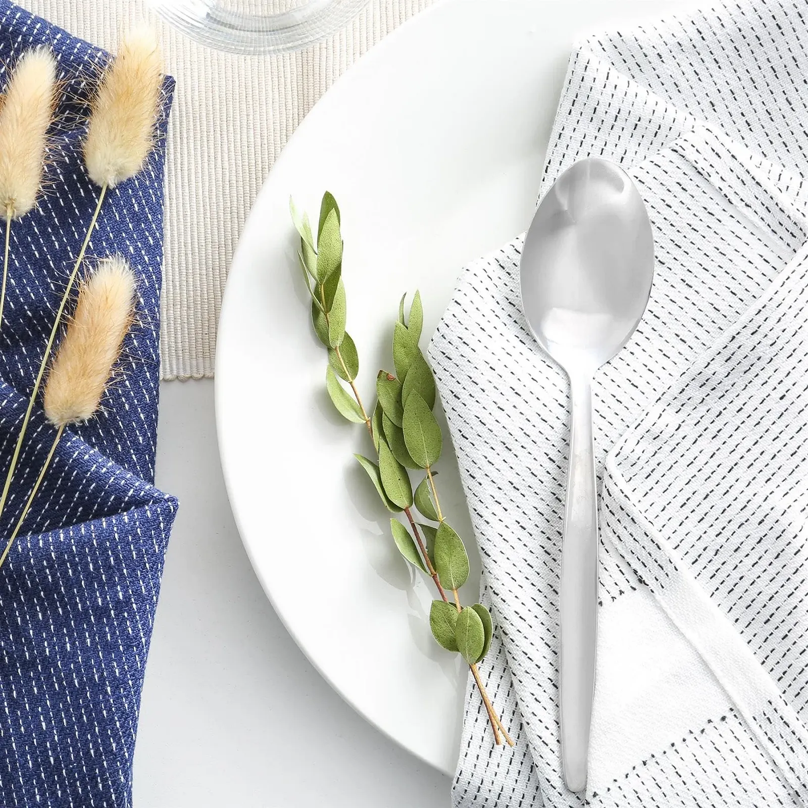 Десертная ложка Argon Tableware Economy 19 см, нержавеющая сталь, набор 24 шт, фото №4