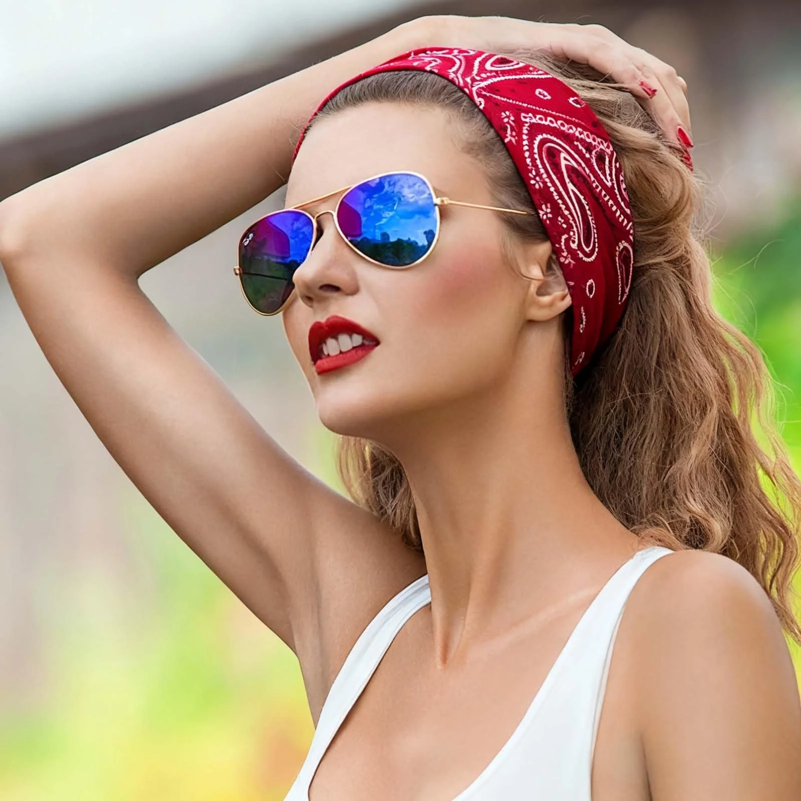 Пов'язка на голову Boho Xanthelle, набір 3 шт., фото №6