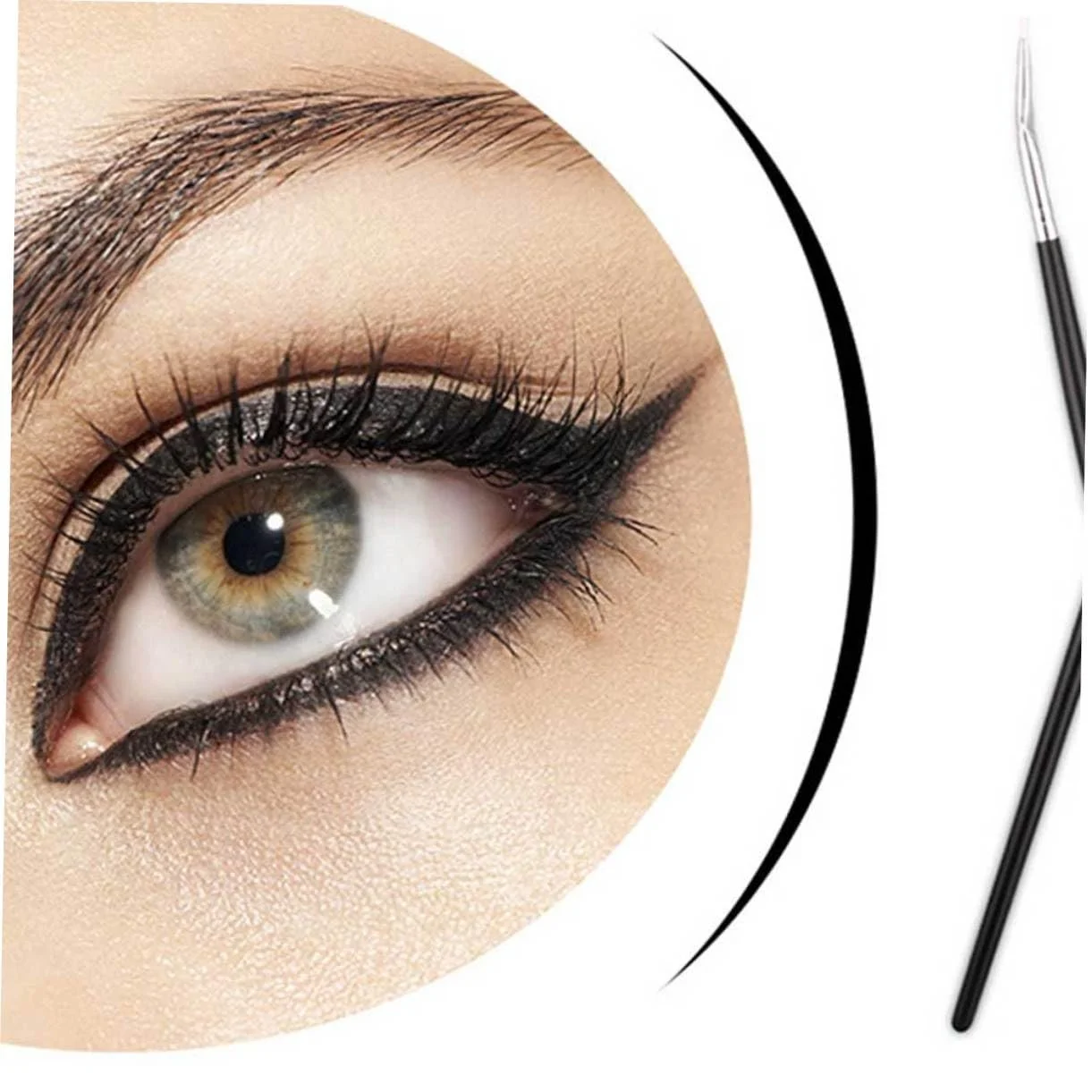 FRCOLOR Кисти Для Подводки Глаз С Длинной Ручкой, фото №3 FRCOLOR Кисти Для Подводки Глаз С Длинной Ручкой, фото №3