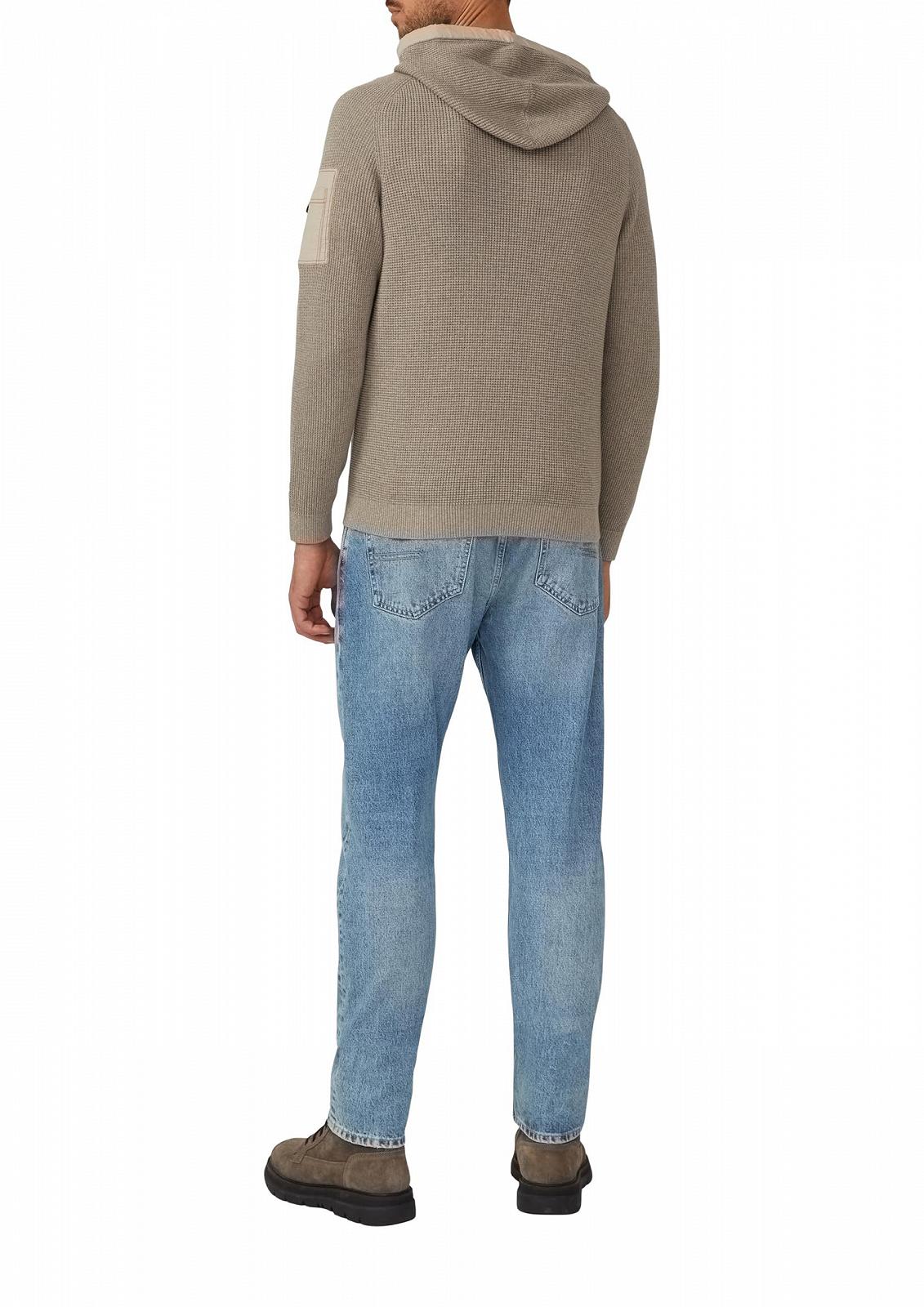 Худи s.Oliver Структурированное из смешанных материалов с карманом на рукаве, фото №2