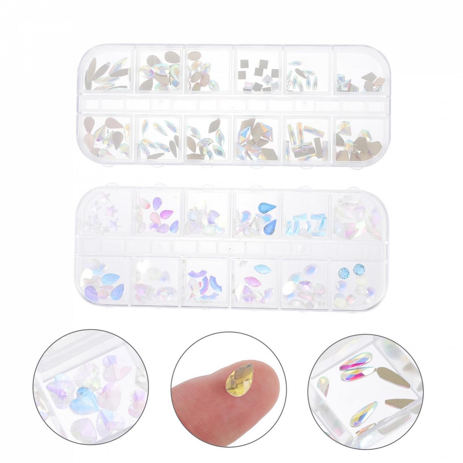 Украшения для ногтей Healeved, 2 коробки, металлические, шармы для ногтей, камни для ногтей, гелевые ногти, наклейки для ногтей, ювелирные изделия для маникюра, заклепки для маникюра, искусственные украшения, фото №2 Украшения для ногтей Healeved, 2 коробки, металлические, шармы для ногтей, камни для ногтей, гелевые ногти, наклейки для ногтей, ювелирные изделия для маникюра, заклепки для маникюра, искусственные украшения, фото №2