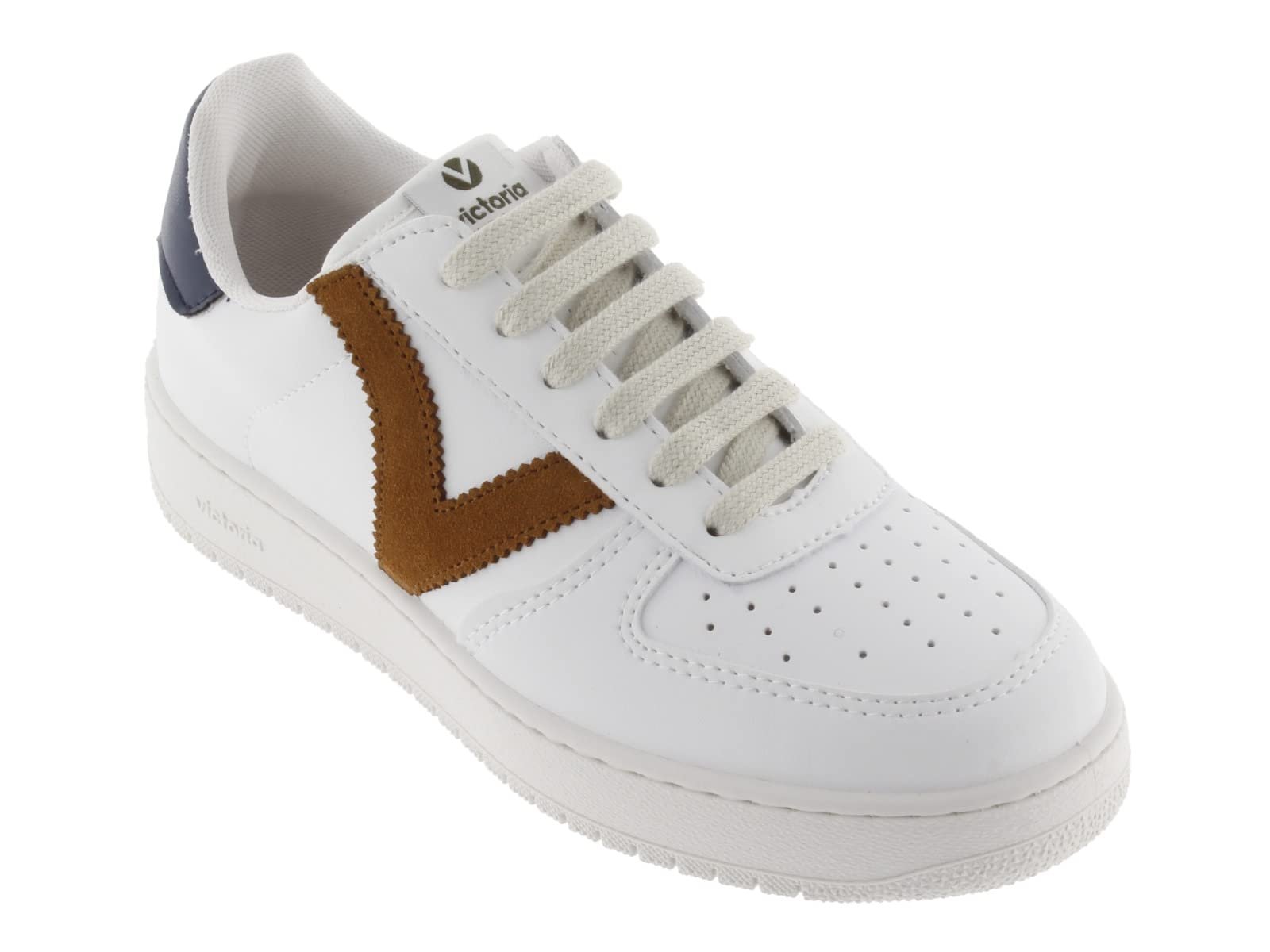 Кросівки Victoria Madrid Leather Effect & Contrast Colour Parts 1258201, фото №5