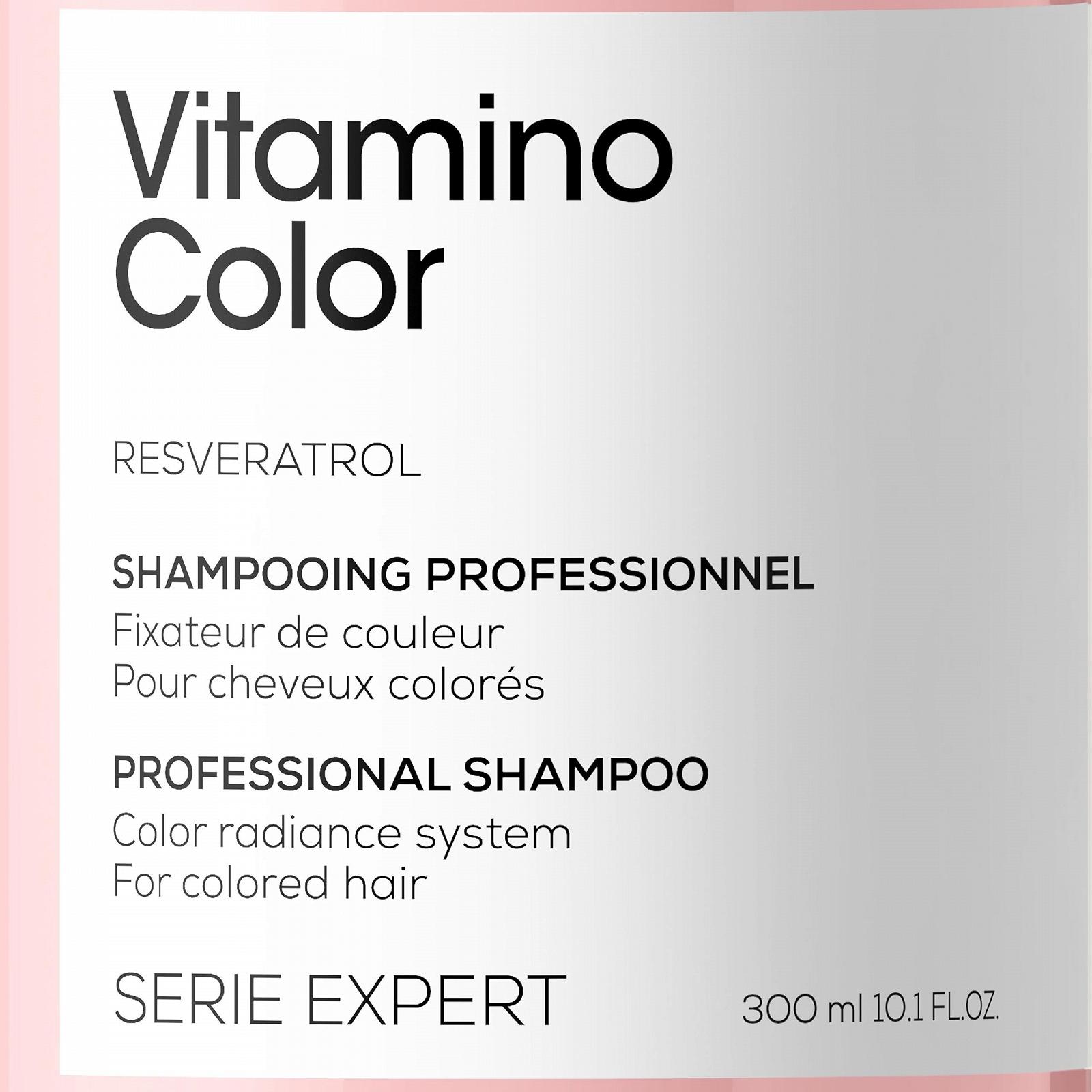 Шампунь L'Oréal Professionnel Serie Expert Vitamino Color для окрашенных волос с ресвератролом, фото №10