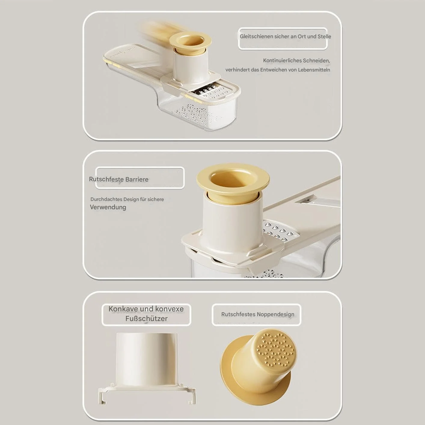 Терка та подрібнювач для часнику для імбиру, цибулі, моркви, мигдалю, фото №8