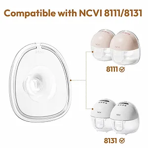 Насадка для молоковідсмоктувача NCVI 8111/8131 силіконова 24 мм 1 шт synthetic.ua - Фото 1
