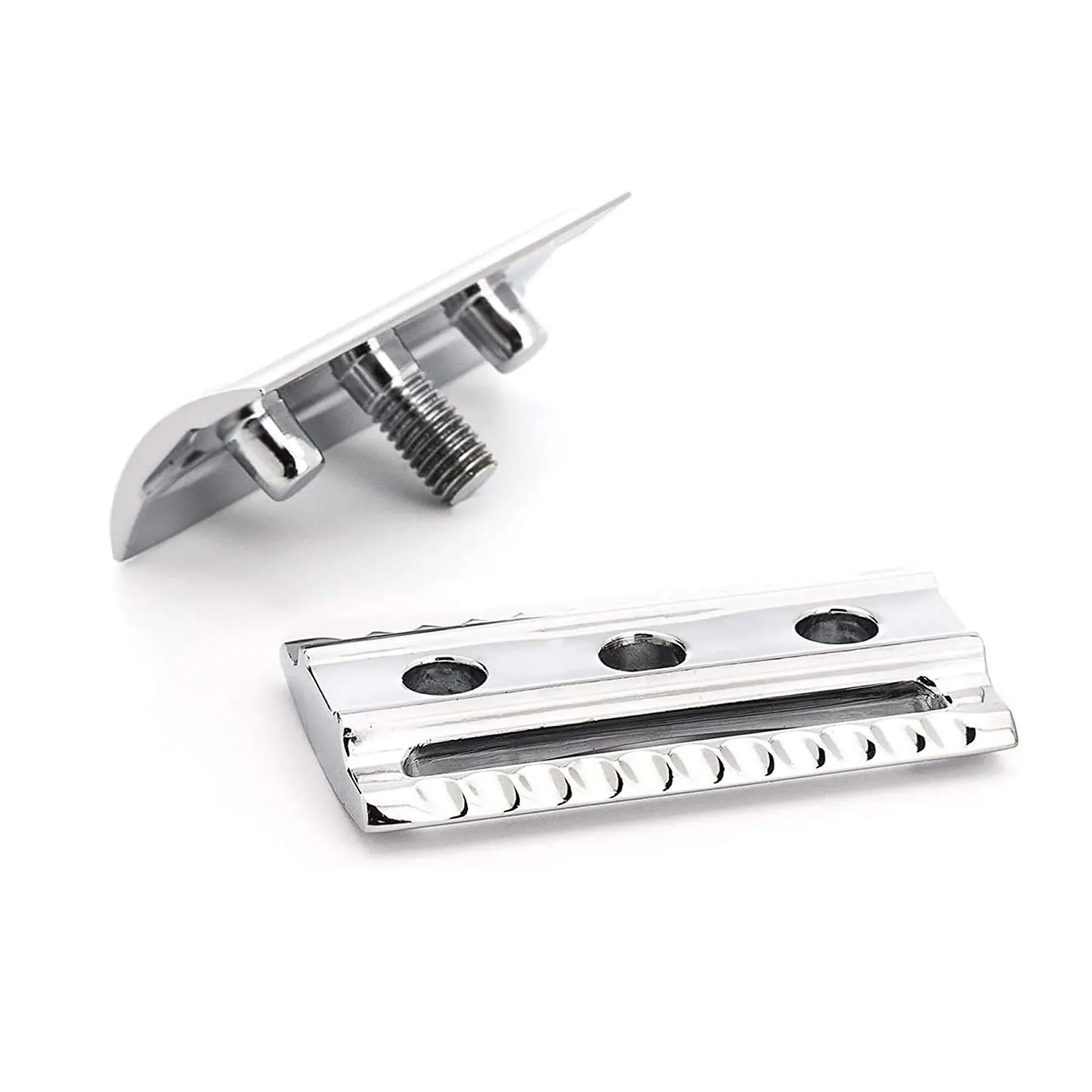 Т-образная бритва MÜHLE Classic R89 закрытый гребень Хром, фото №2