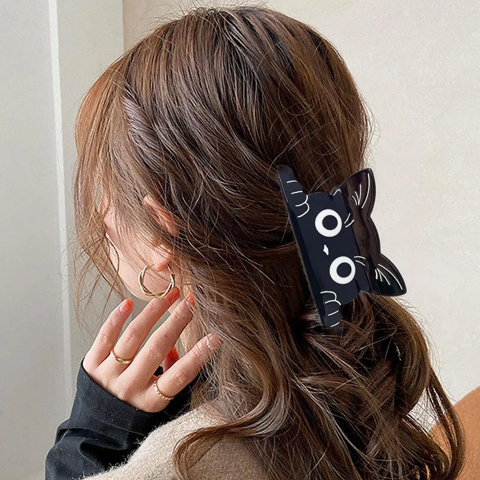 Коготь для волос Без бренда Кошачья заколка, фото №6 Коготь для волос Без бренда Кошачья заколка, фото №6