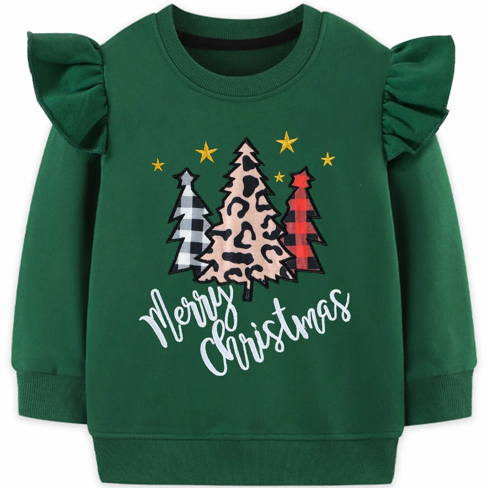 Різдвяний Світшот Balkorith для дівчат, бавовняна дитячий, фото №1 Різдвяний Світшот Balkorith для дівчат, бавовняна дитячий, фото №1