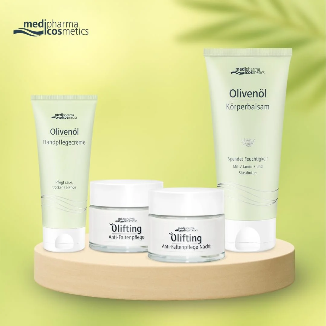 Крем для рук Medipharma Cosmetics Olive Oil с оливковым маслом холодного отжима и маслом жожоба, 50 мл, фото №5 Крем для рук Medipharma Cosmetics Olive Oil с оливковым маслом холодного отжима и маслом жожоба, 50 мл, фото №5