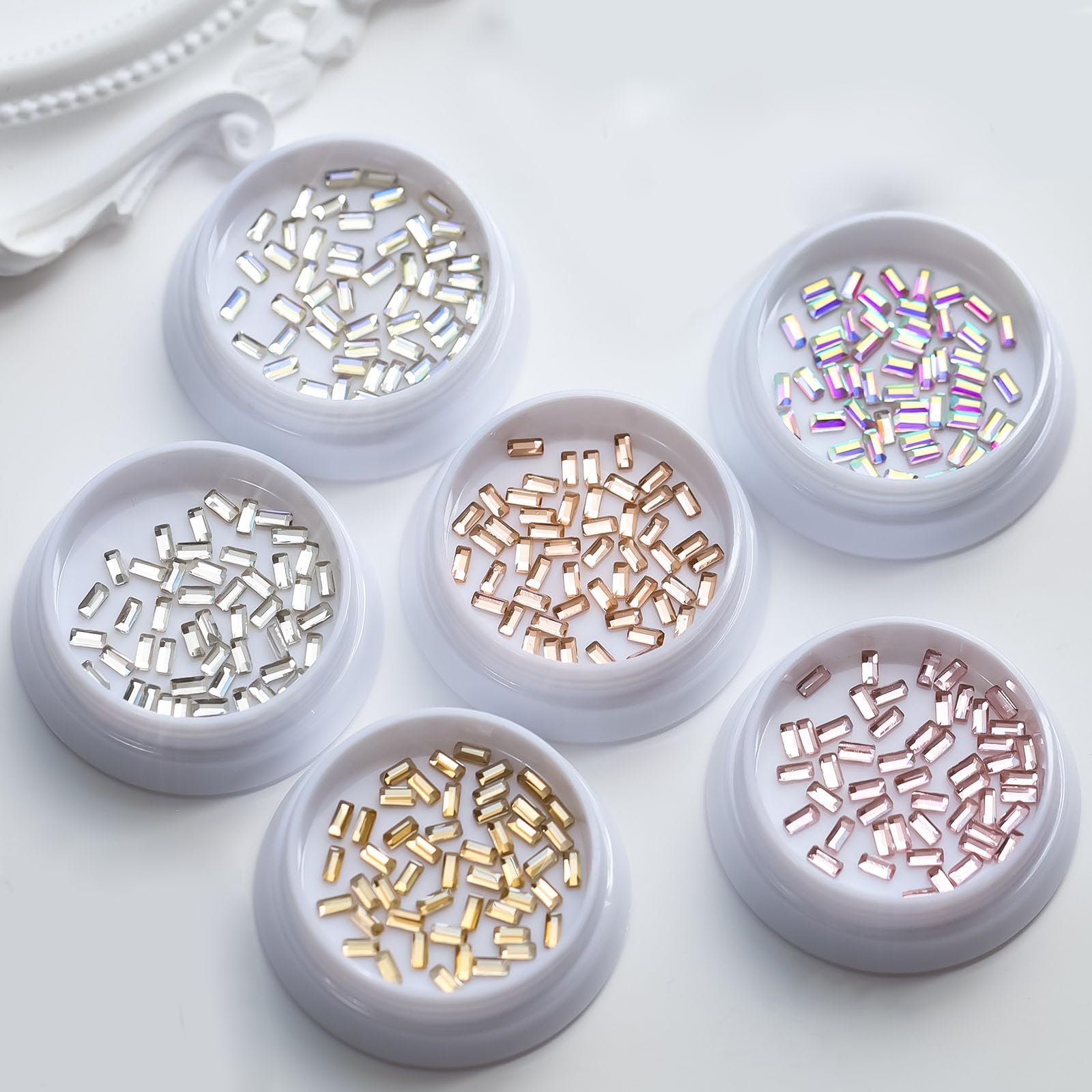 Стрази Прозорий Кристал Діамантовий Дизайн 50 шт., фото №3