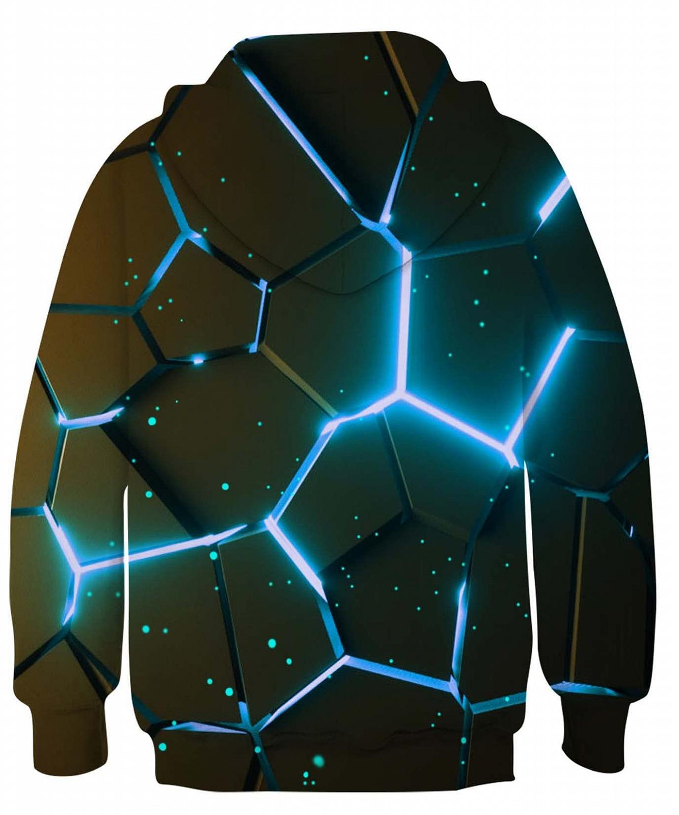 Худи Alisister Унисекс 3D для детей, для девочек, для мальчиков, худи со смешным принтом, свитшот с длинными рукавами, возраст 4-16, фото №2