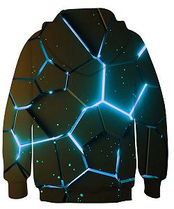 Худи Alisister Унисекс 3D для детей, для девочек, для мальчиков, худи со смешным принтом, свитшот с длинными рукавами, возраст 4-16 synthetic.ua - Фото 1