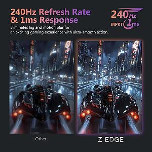 Монітор 27" Z-Edge UG27PJ Full HD IPS 240 Гц ціна на synthetic.ua - Фото 1 Монітор 27" Z-Edge UG27PJ Full HD IPS 240 Гц synthetic.ua - Фото 1