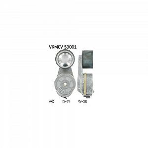 Натяжитель ремня, поликлиновой ремень SKF VKMCV 53001 для VOLVO RENAULT TRUCKS - Фото 1