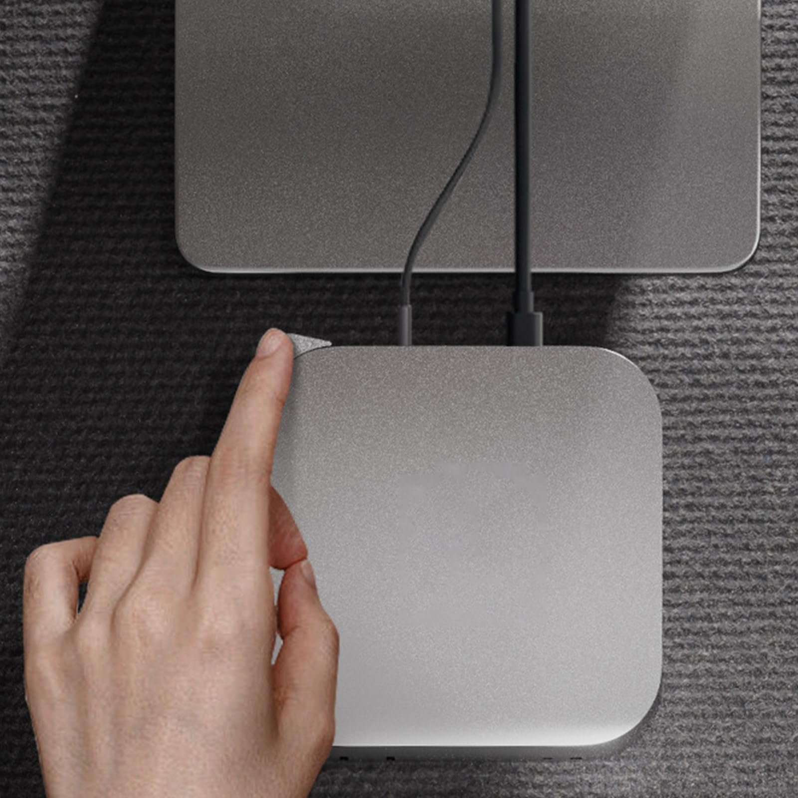 Металлическая Подставка для компьютера, простая установка и снятие устройства, компактный держатель, фото №4