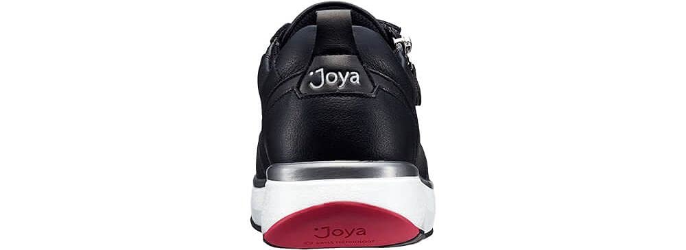Кроссовки JOYA Laura Черные женские из мягкой фрезерованной кожи на шнуровке, фото №4