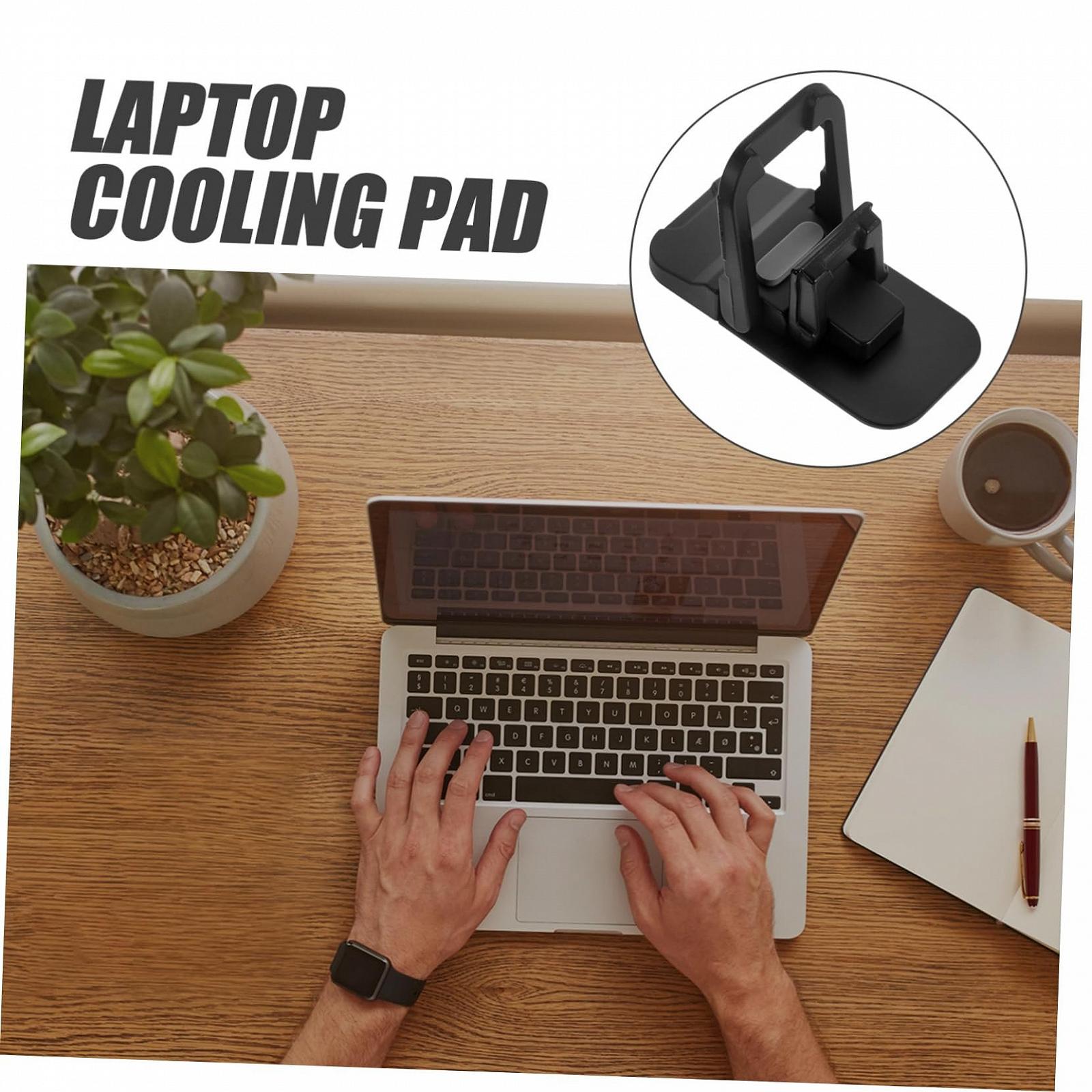 Підставка для ноутбука складана 2 шт. Протиковзкі ніжки Ергономічна, фото №5