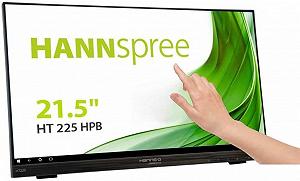 Монbтор сенсорный 21.5" Hannspree HT225HPB Full HD IPS 60 Гц synthetic.ua - Фото 1