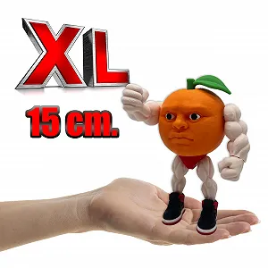 Рухома фігурка Brainrot Italian Memes Udin Din Dun Orange Mazada 15 см Помаранчева synthetic.ua - Фото 1