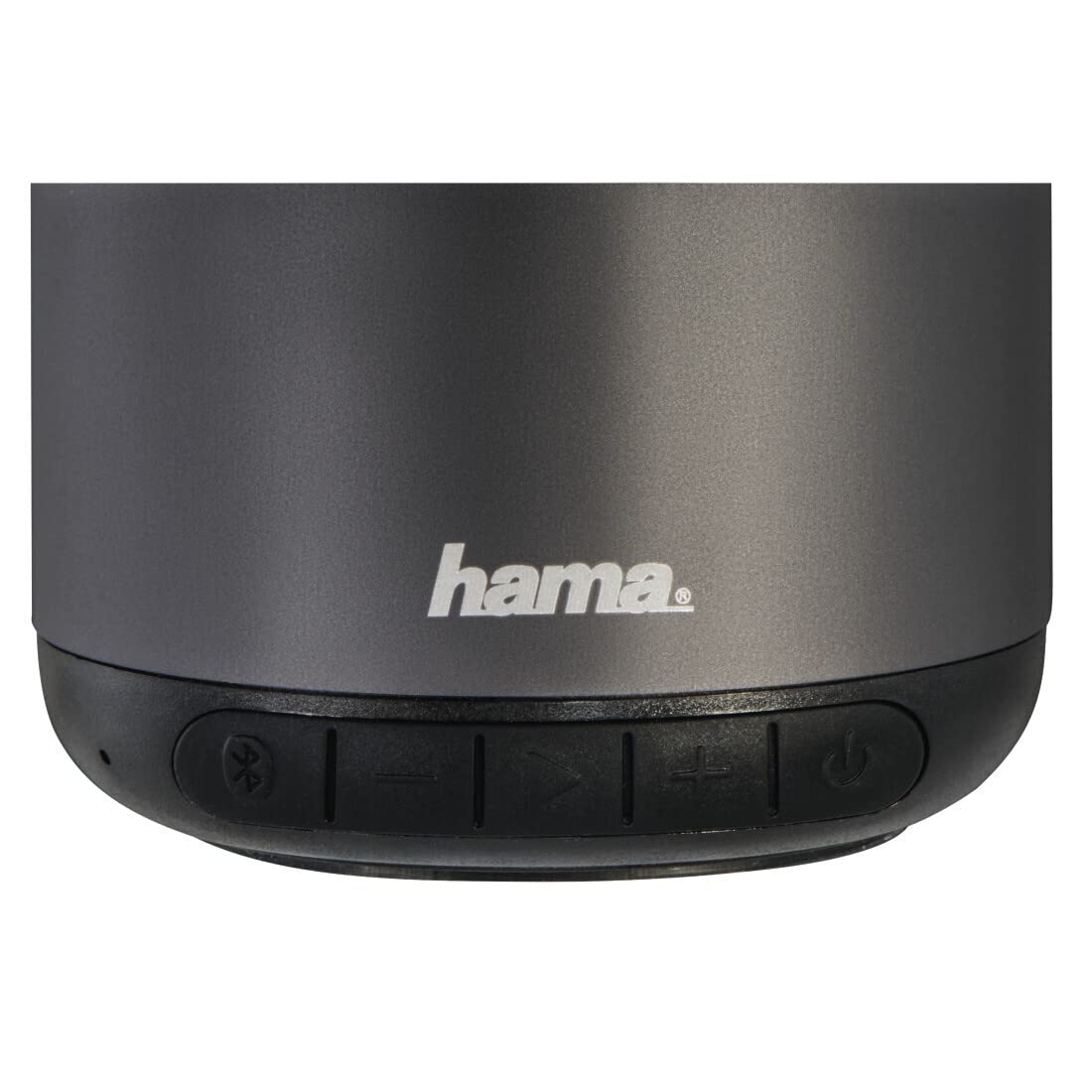 Портативна колонка Hama Bluetooth Акумуляторний (3 Вт, 8 годин відтворення, Швидка зарядка за 2 години, Міні Bluetooth з дальністю 10 м, Портативний, Бездротовий, AUX, Мікрофон, Функція гучного зв'язку) Сірий, фото №2