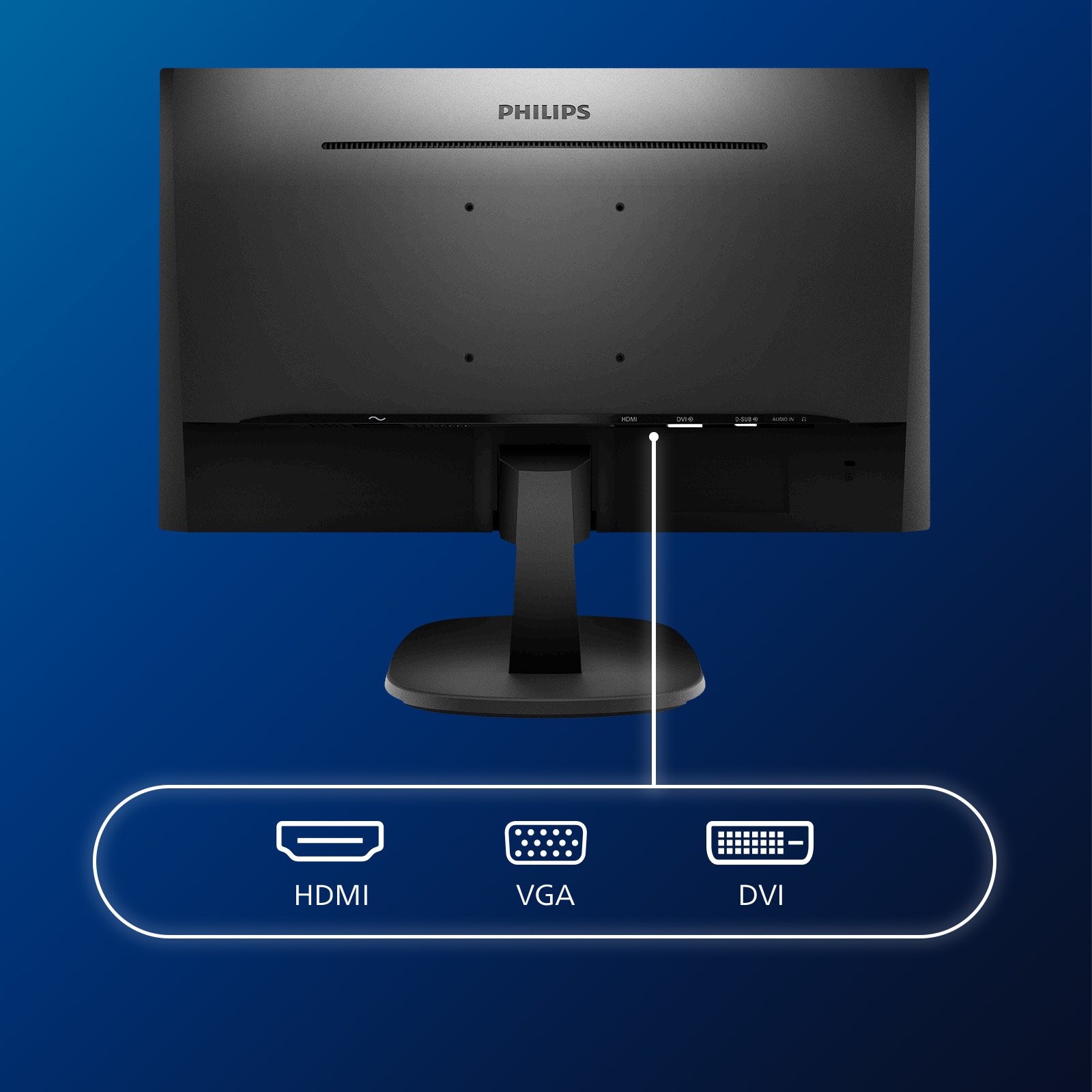 Монитор 27" Philips V Line 273V7QDAB Full HD IPS 75 Гц, фото №5