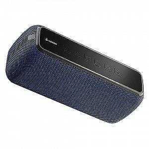 Колонка XDOBO Art-c Bluetooth 5.0 Стерео Водостійка 60Вт Чорний, Синій - Фото 1