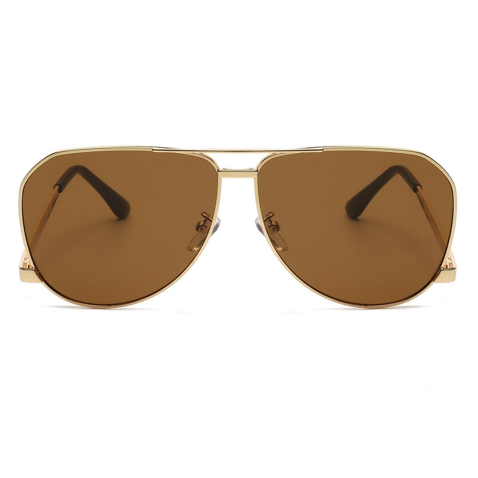 Сонцезахисні окуляри Авіатори Long Keeper Ретро для чоловіків та жінок 70-х 90-х Плоскі, фото №2