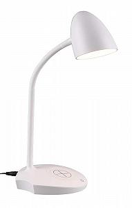 Настільна лампа Reality Leuchten Load R59029901 LED 4 Вт Біла - Фото 1