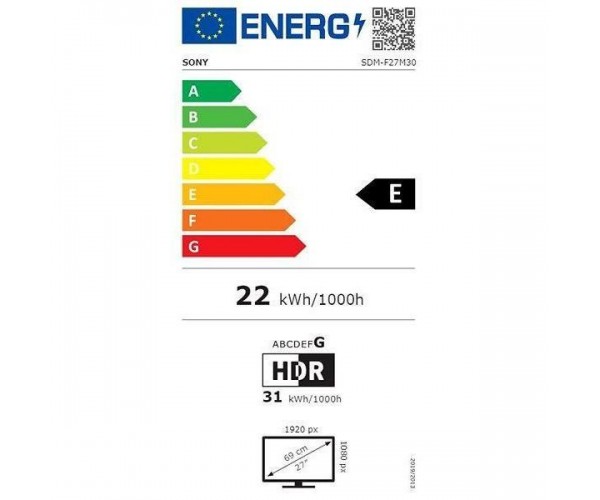 Монітор Sony INZONE M3 SDMF27M30AEP, фото №2