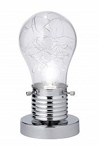 Настільна лампа Wofi Futura 1-лампова хром - Фото 1