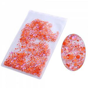 Стразы для ногтей NC, хрустальные, 1400 шт. - Фото 1